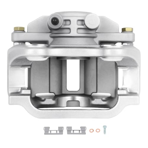SCITOO Rear Left Disc Brake Caliper With Bracket 18B4854 Silver - size: Rear Driver[18B4854]Silver