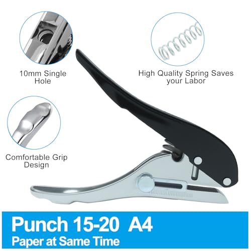 Hitefu 10MM Single Hole Punch - size: 10MM