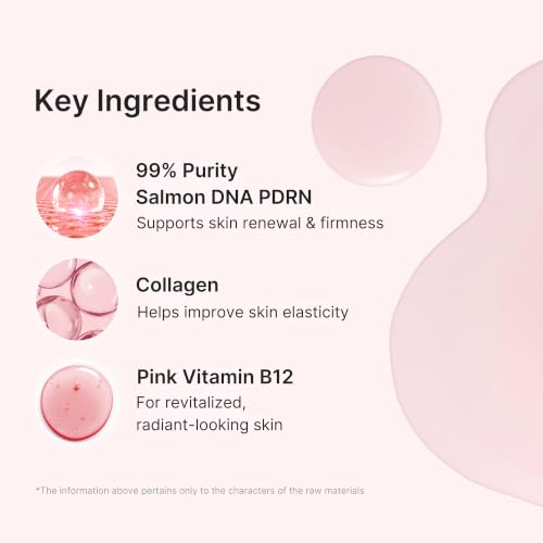 medicube Salmon DNA PDRN Pink Vitamin Coated Sheet Mask 10EA - size: 10 Count (Pack of 1)