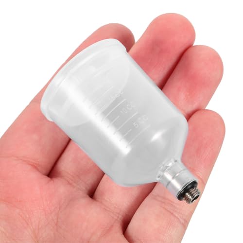 CORHAD Airbrush Mixing Cups Refillable Air Spray Paint Cup Containers - color: Transparent