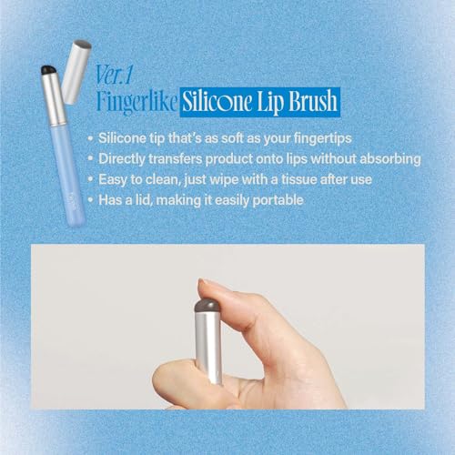 fwee Fingerlike Lip Brush | Multi-purpose Makeup Brush with Lid - style: Lip Brush