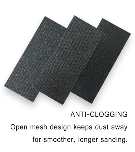 Sanding Mesh Sheets 12 Pack, 4.5 x 11 Inch Sanding Net Sheets, Grit 100, Double Side Open Mesh, Dust Free Sandpaper for Wood, Drywall, Metal - style: #100-12pcs