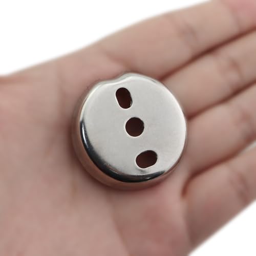 1 Set 1.5 Inch Diameter Towel Bar Replacement Parts Silver Stainless Steel Suspension Fastening Screws Bath Accessories