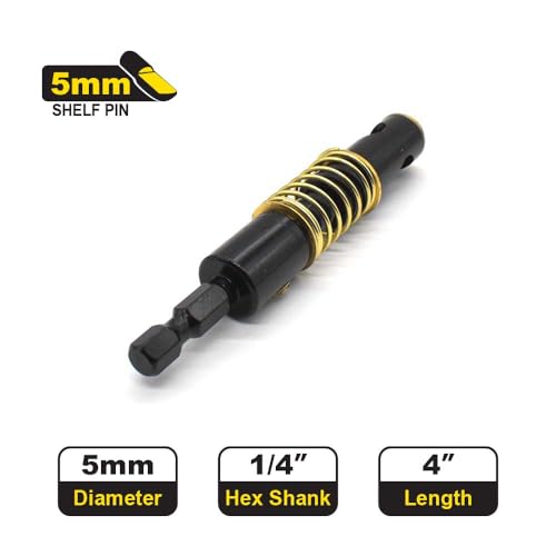 Big Horn 19139 5mm Self-Centering Bit For Use with Pin Jig