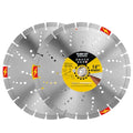 RHAPSODY 14Inch Ultrafast Diamond Saw Blade 2Pcs,Segmented General Purpose - size: 14''