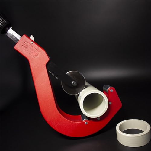 Pipe Tubing Cutter Tool 2" to 4-3/4" Outer Diameter for Cutting PVC PPR PE Pipe Tubes - size: 50-120mm