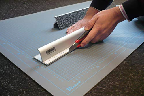 Victor 12-Inch Professional Aluminum Safety Ruler Durable Safety
