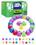 UCEC 20PCS Mini Hole Punch Shapes, Star Heart Paper Punches for Crafting - color: 20pcs multiple styles mini punch