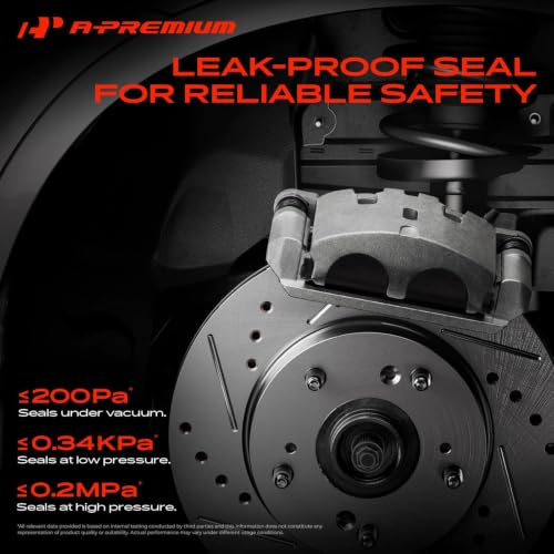 A-Premium Rear Left and Right Side Disc Brake Caliper with Bracket - style: Rear Driver and Passenger