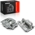 A-Premium Rear Left and Right Side Disc Brake Caliper with Bracket - style: Rear Driver and Passenger