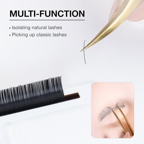 Curacoro Lash Tweezers, LashSmith Curve Isolation Tweezer - Moonlight - color: Curve Isolation - Moonlight