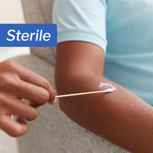 McKesson Cotton Tipped Applicator, Long Sterile Medical Swabs, 6 in, 100 ct - size: 6 Inch (Pack of 1)