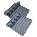 Paint Brush Holder Set, Grey, 2 Pack