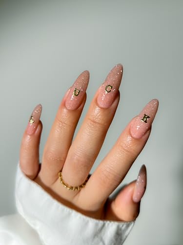 Deco Beauty ABCs Nail Stickers - Lightweight & Easy-to-Apply - color: Abcs