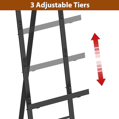 1 Black Easel Stand for Sign, Adjustable Metal Wedding Welcome Sign Stand - style: 1pack-Black