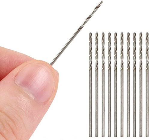 20 Pcs 1.8 mm HSS Micro Twist Drill Bit, Mini High Speed Steel Drill for Wood, Plastic, Soft Metal - size: 1.8 mm
