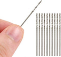 20 Pcs 1.8 mm HSS Micro Twist Drill Bit, Mini High Speed Steel Drill for Wood, Plastic, Soft Metal - size: 1.8 mm