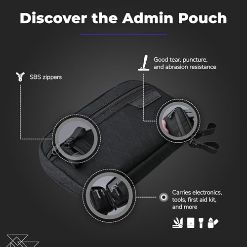 ALPAKA Admin Pouch EDC Organizer Tool Pouch Black X-Pac X42 - color: Black
