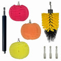 8 PCS Drill Bit Polishing Ball, with Hand-Held Extension Bracket - style: ball _8