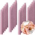 Mudder 20 Pcs Stone Nail File Pumice Stick for Nail Buffing Tool,Pink - color: Pink