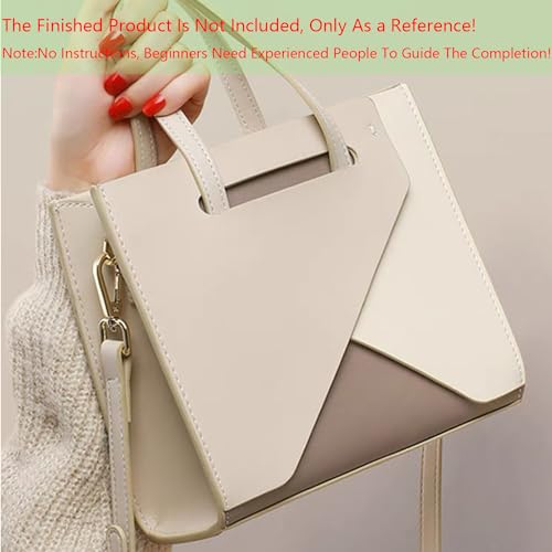 RIVEENY Shoulder Bag Handbag Acrylic Template Leather Pattern Acrylic Leather Pattern Leather Templates for Women's Shoulder Bags, transparent