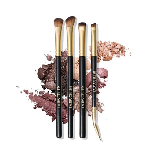 LAURA GELLER Makeup Brushes - Shadow Skills Eyeshadow Brushes 4 ct - style: 18 Eyeshadow Brushes (4 Pack)