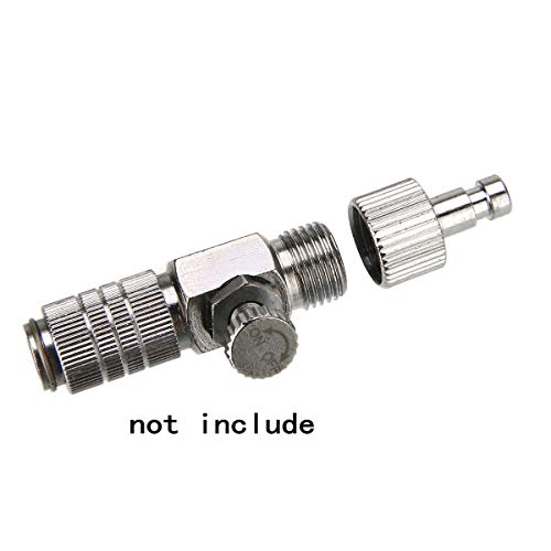HUBEST Airbrush quick disconnect coupler release fitting 4 Male fitting, 1/8" M-F - size: KIT 2