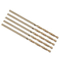 PATIKIL #49 Drill Bit Micro 4341 High-Speed Steel for Thin Metal 5 Pack - size: #49