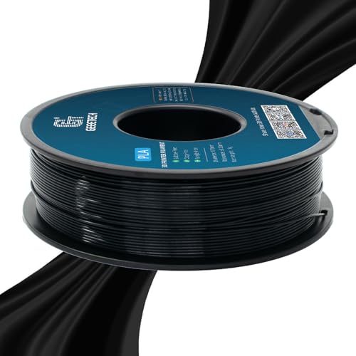 Geeetech Silk PLA Filament 1.75mm, Black 1KG for Bambu AMS - color: 1kg Silk Black