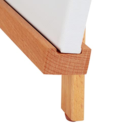 2 Pack Beechwood 25’’ Tabletop Easel Display Stand Set for Painting - size: 2 Pack