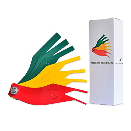 Brake Lining Thickness Gauge, 8-Piece