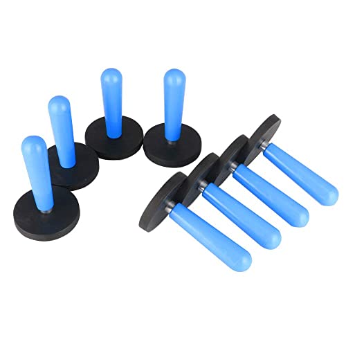 Gebildet 8PCS Car Vinyl Wrap Gripper Magnet Holder Tints Tool, Car Wrapping and Crafts Sign Making Vinyl Tools Magnets - color: Blue-8pcs