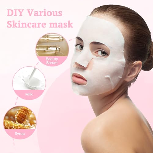 100PCS Compressed Cotton Facial Mask Sheets for Women