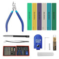 stedi Model Tools Kit for Professionals 14 PCS, Modeler Professional Tools Kit Craft Set Hobby Making Tools for Gundam, Miniature Military Model, 3D Resin Parts - style: Professional Nippers Kit