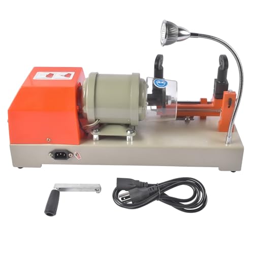 Hardware cutting machine, 110V Cutter Cutting Machine for Cutting Metal Parts, 4-Sided Slotting, Dust Guard & Dual-Power Modes