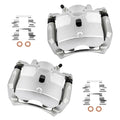 cciyu Front Left & Right Disc Brake Calipers w/Bracket 18-B4910 18-B4911 - size: Front[18-B4910+18-B4911]