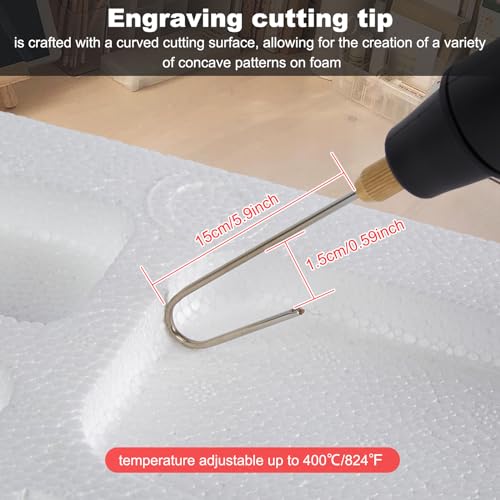 Hot Wire Foam Cutter, 4 in 1 Electric Hot Knife Foam Cutting Tool with Case