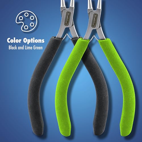 Beadalon Designer Series Slim Pliers - Chain Nose, Black - color: Black, style: Chain Nose, Black