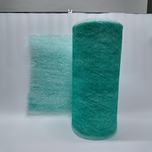 AUC Paint Spray Booth Exhaust Filter Roll, 48" x 100ft,15 Gram Fiberglass - size: 48"x100ft