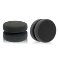 WAFJAMF 2PCS 3.1 Inch Round Paint Sponge Applicator Double-Side Art Black - color: Black-2 Pcs, size: 2