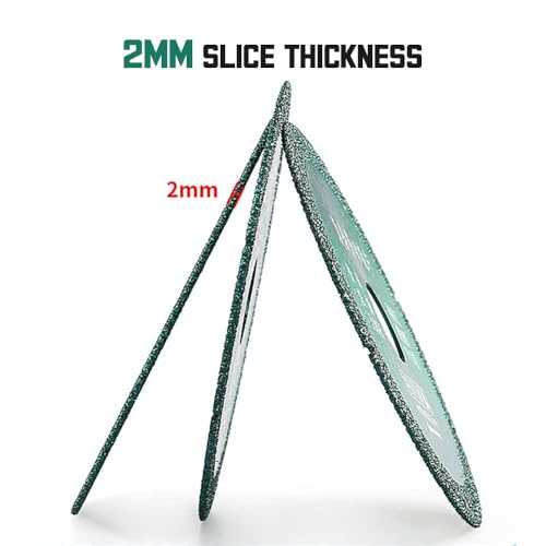 5pack 4 Inch Indestructible Disc for Grinder, Cutting Discs for Angle Grinder, for Metal Smooth Cutting, Ceramic Tile Chamfering Grinding and Multifunctional Cutting Saw Blade for Various Materials - size: 4 Inch