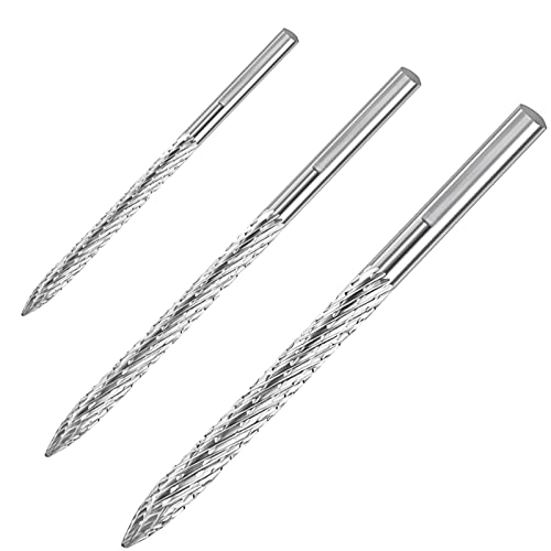 Tallew 3 Pack Tire Reamer Drill Bit, Multi Sizes, 3,4.5,6 mm - size: 3,4.5,6 mm