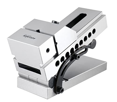 Accusize 5 in Precision Screwless Sine Vise, 0.0002 in Accuracy