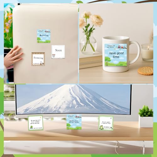 Funny Positive Sticky Notes 3x3 Gifts for Office 9-Pack - color: Inspirational