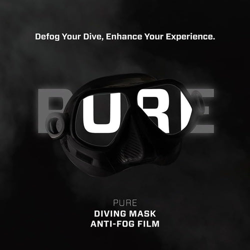 #270Pro Pure | Anti-Fog Film for Aqualung Diving Masks - size: LINEA