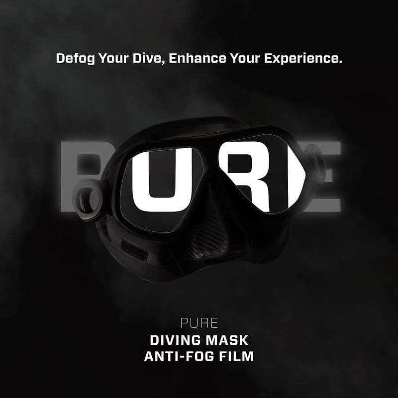 #270Pro Pure | Anti-Fog Film for Fourth Element Diving Masks - size: SEEKER