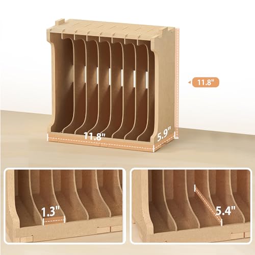 Model Kit Tool Storage Rack, Making Organizer with MDF Material (GK7)