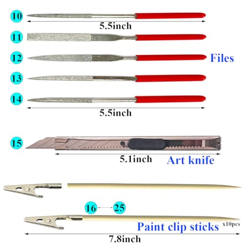 Model DIY Tool Kit, Basic Gundam Craft Building Repairing Tool Set