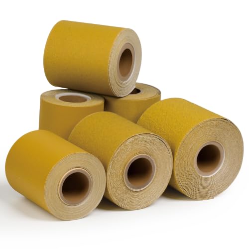 2-3/4in x 30 Yards PSA Sandpaper Roll 80-400 Assorted Grit - size: 80-400 Grit