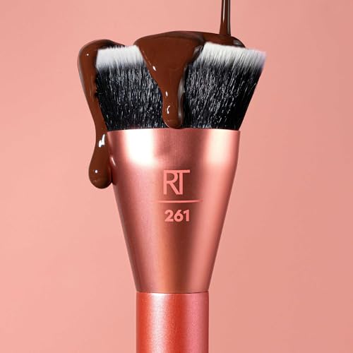 Real Techniques Snatch + Sculpt Contour Makeup Brush, 1 Count (Pack of 8) - size: 8 Count (Pack of 1)